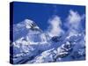 Mountain Range, Nepal, Asia-James Green-Stretched Canvas