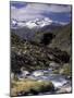 Mountain Range Panorama, Pontresina Region, Switzerland-Art Wolfe-Mounted Photographic Print