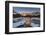 Mountain range with Cerro Fitz Roy, Los Glaciares National Park, Argentina-Ed Rhodes-Framed Photographic Print