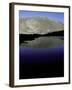 Mountain Reflected in a Blue Lake, Colorado-Michael Brown-Framed Photographic Print