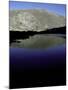 Mountain Reflected in a Blue Lake, Colorado-Michael Brown-Mounted Photographic Print