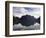 Mountain Reflecting in Fjord Waters, Norway-Michele Molinari-Framed Photographic Print