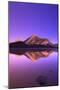 Mountain Reflecting in the Water-null-Mounted Photographic Print