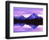 Mountain Reflections on Lake, Grand Teton National Park, Wyoming, Usa-Dennis Flaherty-Framed Photographic Print