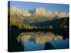 Mountain Reflections, Rosengartengrupp, Dolomites, Trentino-Alto Adige, Italy, Europe-Gavin Hellier-Stretched Canvas