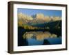 Mountain Reflections, Rosengartengrupp, Dolomites, Trentino-Alto Adige, Italy, Europe-Gavin Hellier-Framed Photographic Print