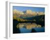 Mountain Reflections, Rosengartengrupp, Dolomites, Trentino-Alto Adige, Italy, Europe-Gavin Hellier-Framed Photographic Print