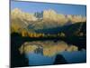 Mountain Reflections, Rosengartengrupp, Dolomites, Trentino-Alto Adige, Italy, Europe-Gavin Hellier-Mounted Photographic Print