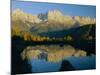 Mountain Reflections, Rosengartengrupp, Dolomites, Trentino-Alto Adige, Italy, Europe-Gavin Hellier-Mounted Photographic Print