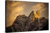 Mountain Ridge, Landscape in Tibet China.-bspguy-Stretched Canvas