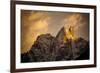 Mountain Ridge, Landscape in Tibet China.-bspguy-Framed Photographic Print