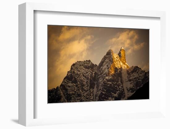 Mountain Ridge, Landscape in Tibet China.-bspguy-Framed Photographic Print