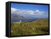 Mountain Ridge on Bear Island, Beara Peninsula, County Cork, Ireland-null-Framed Stretched Canvas