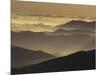 Mountain Ridges at Sunrise, Great Smoky Mountains National Park, Tennessee, USA-Adam Jones-Mounted Photographic Print