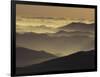 Mountain Ridges at Sunrise, Great Smoky Mountains National Park, Tennessee, USA-Adam Jones-Framed Photographic Print