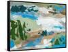 Mountain River I-Melissa Wang-Framed Stretched Canvas