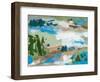 Mountain River I-Melissa Wang-Framed Art Print