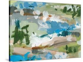 Mountain River III-Melissa Wang-Stretched Canvas