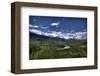 Mountain River Valley-Nish Nalbandian-Framed Art Print