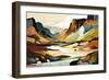 Mountain River-Avril Anouilh-Framed Premium Giclee Print