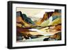 Mountain River-Avril Anouilh-Framed Premium Giclee Print