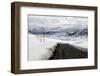 Mountain Road in Spring, Kvaloya (Whale Island), Troms, Arctic Norway, Scandinavia, Europe-David Lomax-Framed Photographic Print