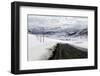 Mountain Road in Spring, Kvaloya (Whale Island), Troms, Arctic Norway, Scandinavia, Europe-David Lomax-Framed Photographic Print