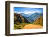 Mountain Road Landscape-Ruslan Gusev-Framed Photographic Print