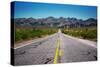 Mountain Road Scottsdale Arizona-null-Stretched Canvas