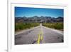 Mountain Road Scottsdale Arizona-null-Framed Photo