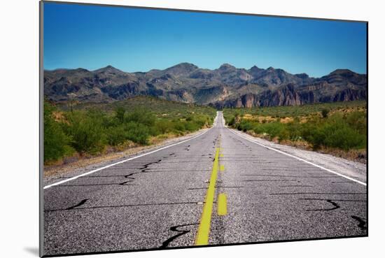 Mountain Road Scottsdale Arizona-null-Mounted Photo