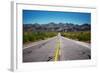 Mountain Road Scottsdale Arizona-null-Framed Photo