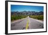 Mountain Road Scottsdale Arizona-null-Framed Photo