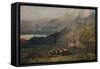 Mountain Road with Sleep, c1838-David Cox the elder-Framed Stretched Canvas