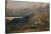 Mountain Road with Sleep, c1838-David Cox the elder-Stretched Canvas