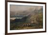 Mountain Road with Sleep, c1838-David Cox the elder-Framed Giclee Print