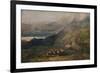 Mountain Road with Sleep, c1838-David Cox the elder-Framed Giclee Print