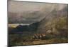 Mountain Road with Sleep, c1838-David Cox the elder-Mounted Giclee Print