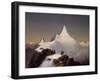 Mountain Scene by Marcus Pernhart-Ali Meyer-Framed Giclee Print