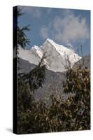 Mountain scene, Nepal.-Lee Klopfer-Stretched Canvas