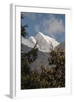 Mountain scene, Nepal.-Lee Klopfer-Framed Photographic Print