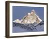 Mountain Scenery and Monte Cervino (The Matterhorn), Cervinia, Valle D'Aosta, Italian Alps-Christian Kober-Framed Photographic Print