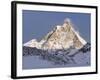 Mountain Scenery and Monte Cervino (The Matterhorn), Cervinia, Valle D'Aosta, Italian Alps-Christian Kober-Framed Photographic Print