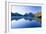 Mountain Scenery Dove Lake in Front of Massive-null-Framed Photographic Print