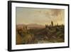 Mountain Scenery in Spain, 1870-Fritz Bamberger-Framed Giclee Print