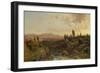 Mountain Scenery in Spain, 1870-Fritz Bamberger-Framed Giclee Print