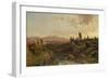 Mountain Scenery in Spain, 1870-Fritz Bamberger-Framed Giclee Print