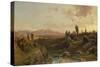 Mountain Scenery in Spain, 1870-Fritz Bamberger-Stretched Canvas