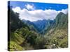 Mountain Scenery, Madeira, Portugal, Europe-Michael Runkel-Stretched Canvas