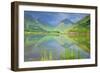 Mountain Scenery Reflection of Buachaille Etive-null-Framed Photographic Print